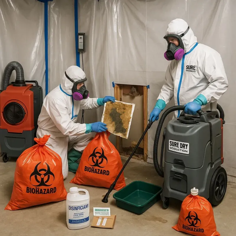 Contaminated Water Handling Protocols process in Pumpkin Center, NC