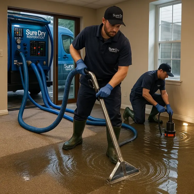 Water Extraction and Removal process in Pumpkin Center, NC